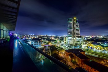 South facing balcony view